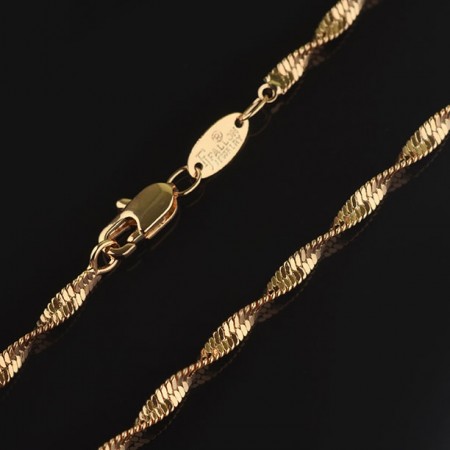 Позолоченная цепочка  Fallon 84100134-48 фото | Brulik