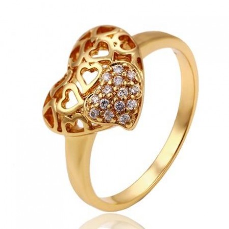 Кольцо "Сердца" 13319 фото | Brulik