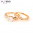 Позолоченное кольцо Xuping 15441 фото | Brulik