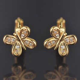 Позолоченные серьги  XP 9016