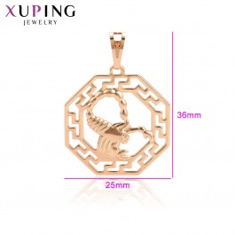 Позолоченный кулон Xuping 33878- скорпион