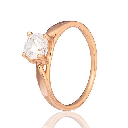 Позолоченное кольцо Xuping 10341 фото | Brulik