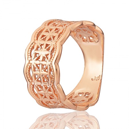 Позолоченное кольцо Fallon 83100034 фото | Brulik