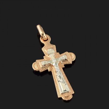 Позолоченный крест  Fallon 96100109 фото | Brulik