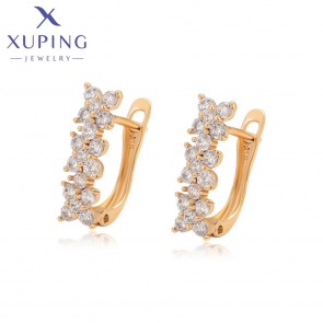 Позолочені сережки  Xuping X000768013 фото | Brulik