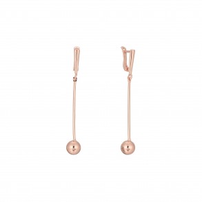 Позолочені сережки Fallon 82100545 фото | Brulik