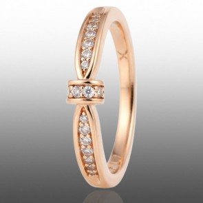 Позолочена каблучка  Xuping 10944 фото | Brulik