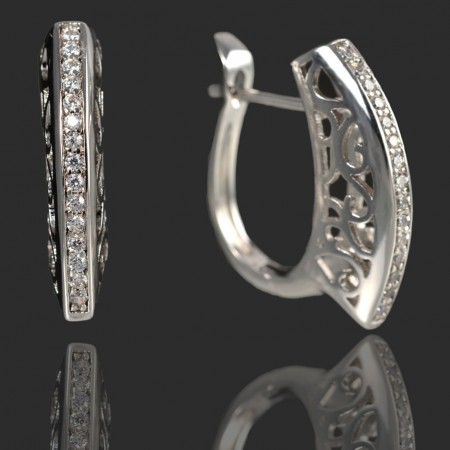 Серьги  Xuping 9882 фото | Brulik