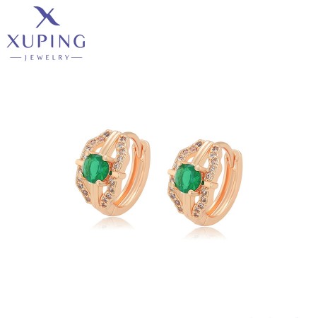 Позолочені сережки  Xuping M&L-X000815583 фото | Brulik