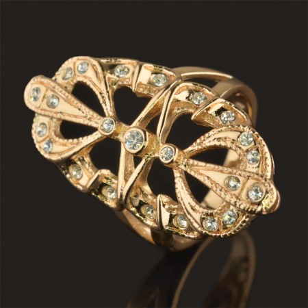 Позолоченное кольцо Fallon 8324444 фото | Brulik