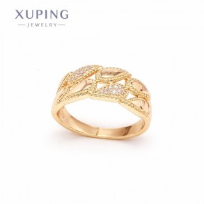 Позолочена каблучка  Xuping 10947 фото | Brulik