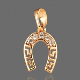 Позолочений кулон 