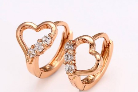 Сережки "Lovely Hearts" 27245 фото | Brulik