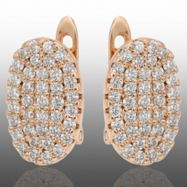 Позолочені сережки  Xuping 24713