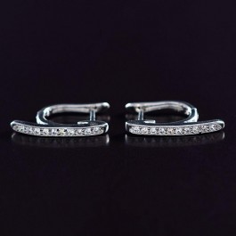 Серьги с фианитами Xuping 10-9316
