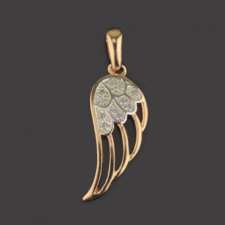 Позолоченный кулон Fallon 96200525 фото | Brulik