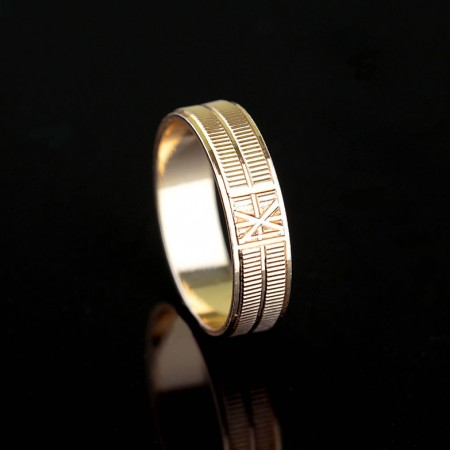 Позолоченное кольцо Fallon 8310012a фото | Brulik