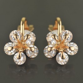 Позолоченные клипсы XP 2727-белый