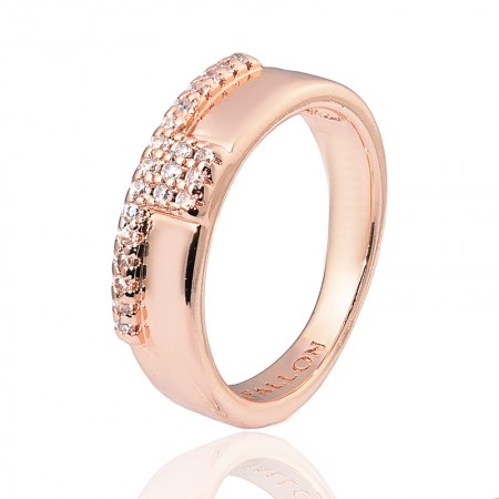 Позолоченное кольцо Fallon 83202302 фото | Brulik