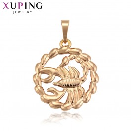 Позолочений кулон Xuping  34972-скорпіон