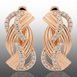 Позолочені сережки Xuping 24330