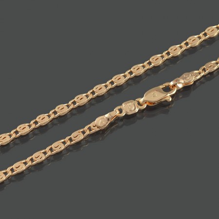 Позолоченная цепочка XP 4370-45 фото | Brulik