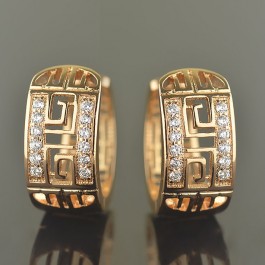 Позолоченные серьги XP 2050