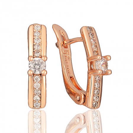 Позолоченные серьги Fallon 82202305 фото | Brulik