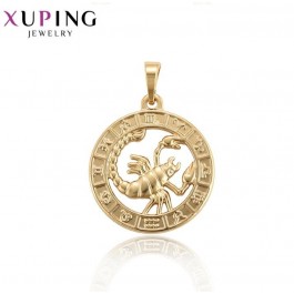 Позолочений кулон Xuping 32454 - скорпіон