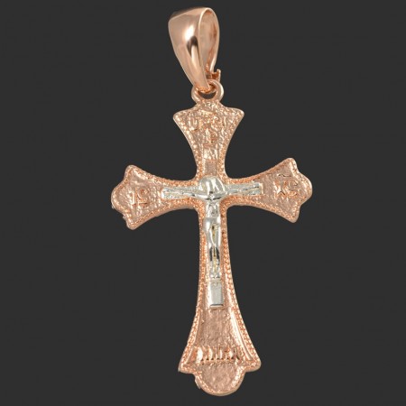 Позолоченный крест Fallon 96100231 фото | Brulik