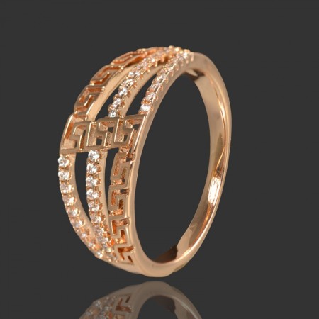 Кольцо позолоченное XP 1675 фото | Brulik