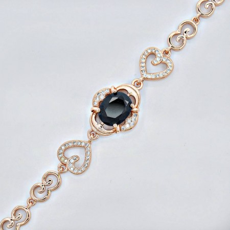 Восхитительный браслет 73423-черный фото | Brulik