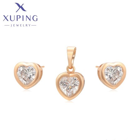 Позолочений комплект Xuping X001150933 фото | Brulik