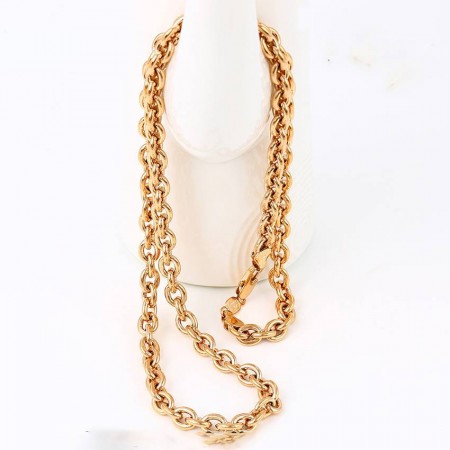 Примечательная цепочка в позолоте 42925 фото | Brulik