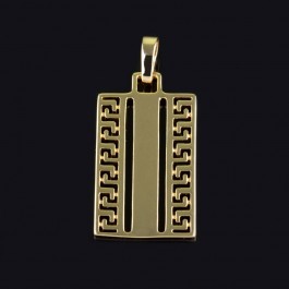 Позолоченный кулон 3110
