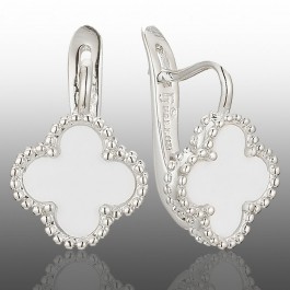 Cережки у стилі Ван Кліф  Fallon 42202888-білі