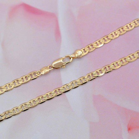 Позолоченная цепочка оптом 10-4190 фото | Brulik