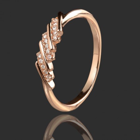 Позолоченное кольцо Fallon 83201862 фото | Brulik