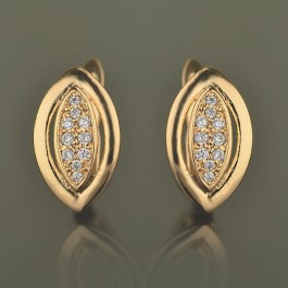 Позолоченые серьги ХР 2762