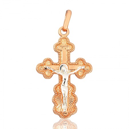Позолоченный крестик Fallon 96100357 фото | Brulik