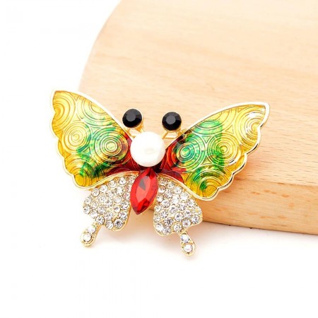 Брошь  8732 " Бабочка" фото | Brulik