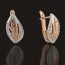 Позолоченные серьги Fallon 92200804 фото | Brulik