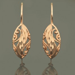 Позолочені сережки Fallon 82100395