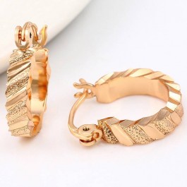 Прелестные серьги с замком-булавкой 18К 29700