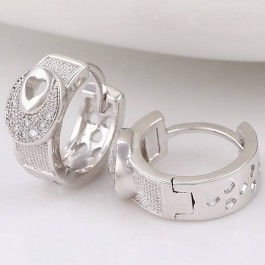 Шикарные серьги с фианитами Xuping 90292