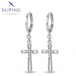 Сережки хрестики Xuping 24862