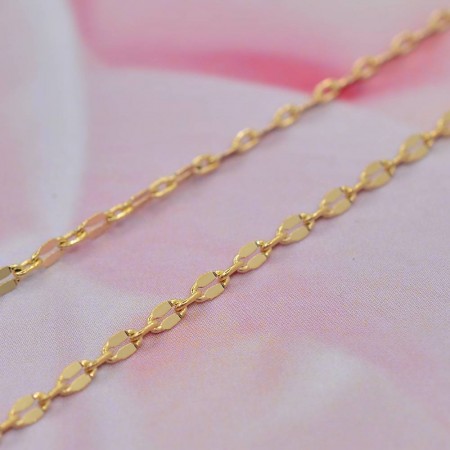 Позолоченная цепочка Xuping 10-4121 фото | Brulik