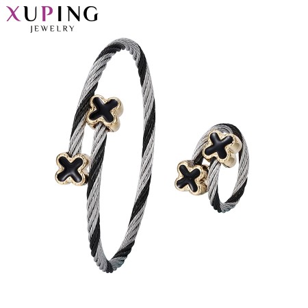 Стальной комплект Xuping 298-мультиколор Free фото | Brulik