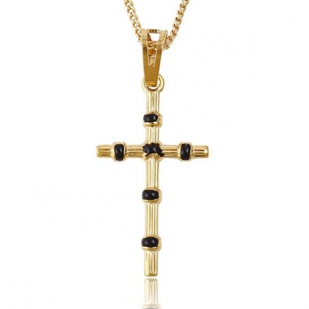 Интересный крестик в позолоте 31946 фото | Brulik