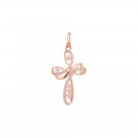 Позолочений хрестик Fallon 86201336 фото | Brulik